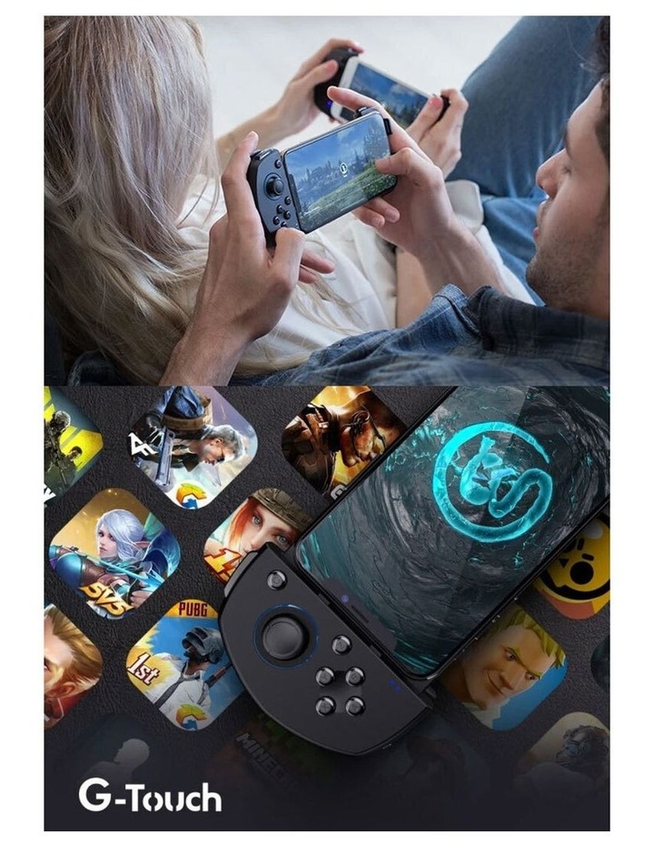 gamesir g6 android wireless bluetooth gaming mobile touchroller joystick buttons