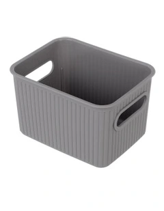 16cm Kaia Storage Basket Home Organiser Container w/ Handles Assorted