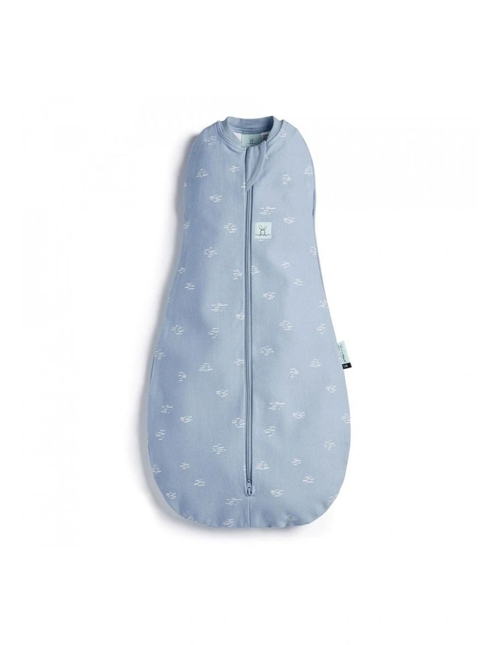 ErgoPouch Cocoon Swaddle Organic Cotton Baby Sleep Bag TOG 0.2 Size 6-12m Ripple image 1