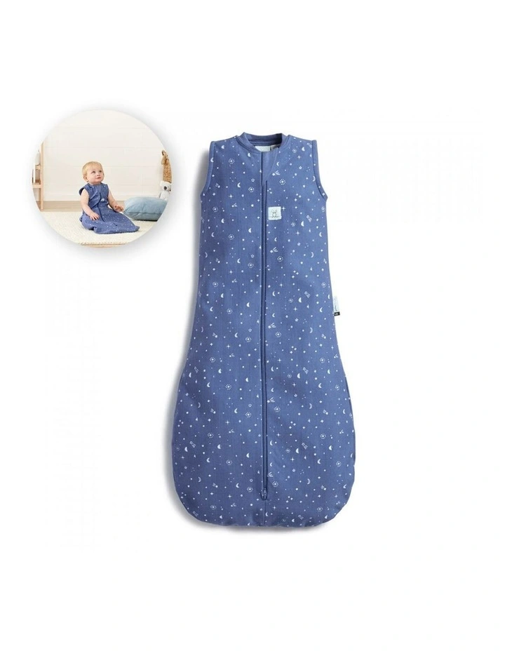 ErgoPouch Jersey Sleeping Bag Baby Organic Cotton TOG 1.0 Size 8-24m Night Sky image 2