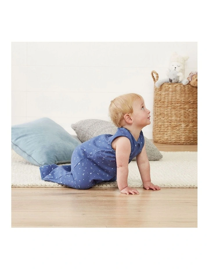 ErgoPouch Jersey Sleeping Bag Baby Organic Cotton TOG 1.0 Size 8-24m Night Sky image 3