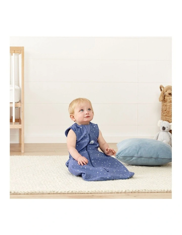 ErgoPouch Jersey Sleeping Bag Baby Organic Cotton TOG 1.0 Size 8-24m Night Sky image 4