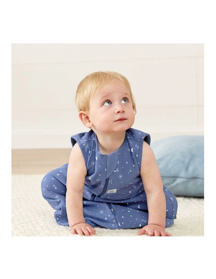 ErgoPouch Jersey Sleeping Bag Baby Organic Cotton TOG 1.0 Size 8-24m Night Sky image 5