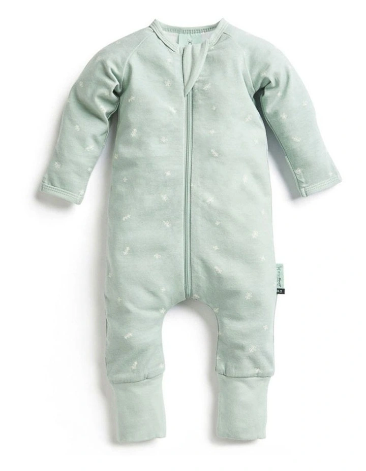 ErgoPouch Layers Long Sleeve Baby Organic Cotton TOG 0.2 Size 3-6 Months Sage image 1