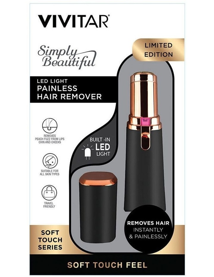 Vivitar Vivitar Simply Beautiful Painless Hair Face Remover Epilator W Led Light Black Myer Vivitar Vivitar Simply Beautiful Painless Hair Face Remover Epilator W Led Light Black Myer