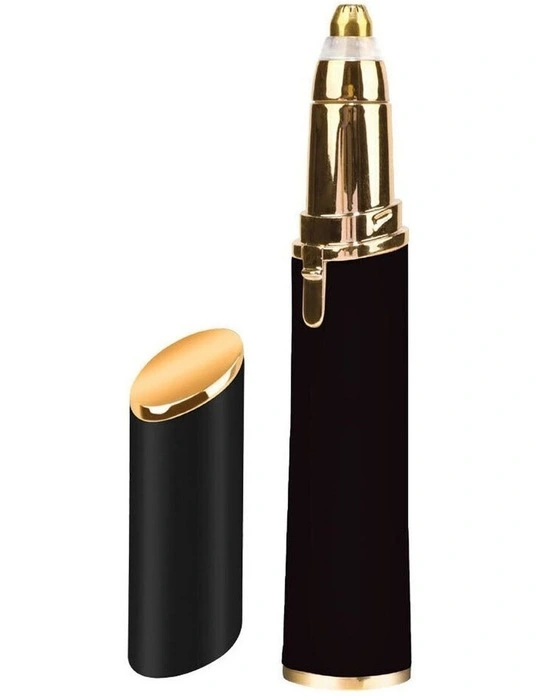 Vivitar Vivitar Simply Beautiful Painless Eyebrow Hair Remover Razor With Led Light Black Myer