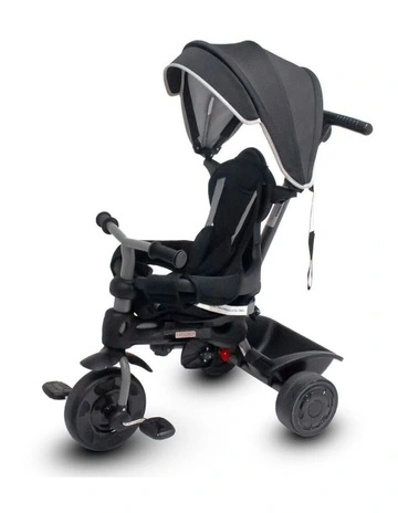 Explorer Reclining Kids Trike/Pram & Parent Handle 10-36m Black