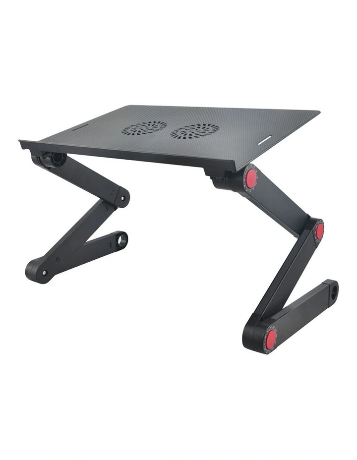 Ergo Worxx Adjustable Laptop Table 55cm in Black image 1