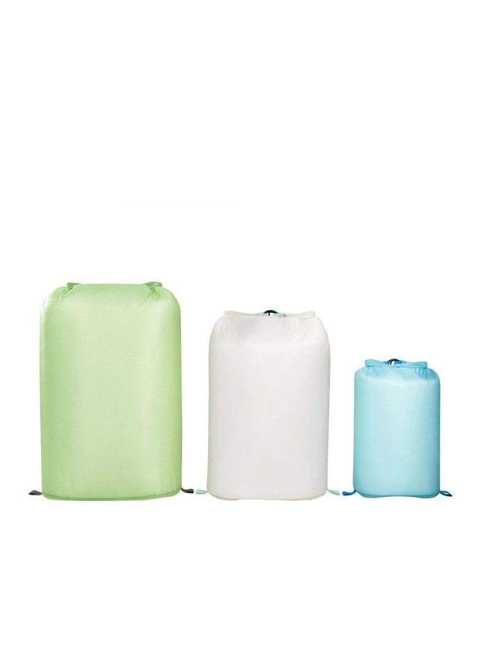 SQZY Dry Bag Set Packing Sacs 3 Pack Assorted image 2