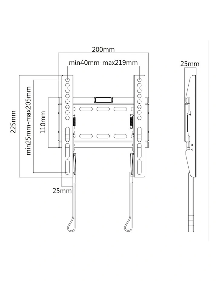 TV Fixed Wall Mount 23-42" image 5