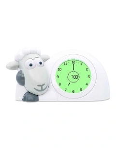 Sam the Lamb 20cm Sleep Trainer/Clock Night Light for 2y  Baby/Toddler
