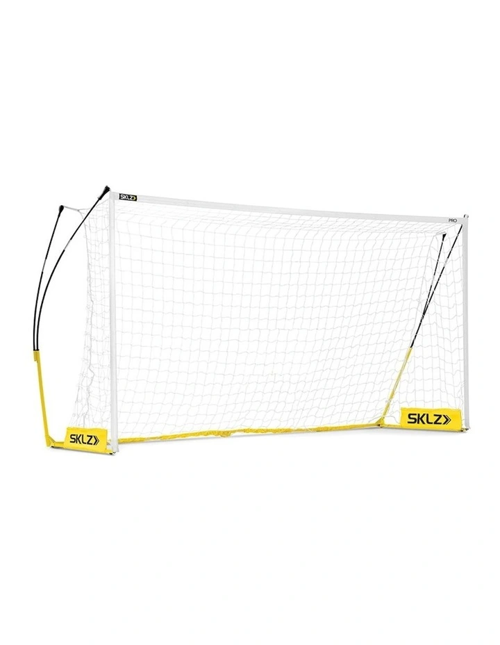 Pro Training Lightweight Soccer Goal in Yellow image 1