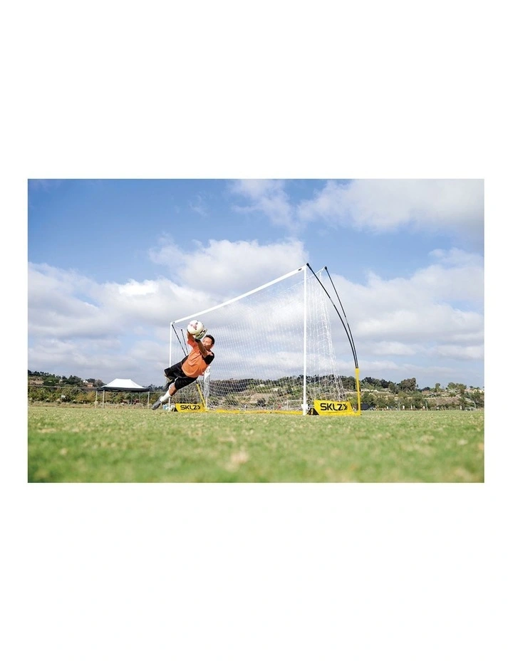 Pro Training Lightweight Soccer Goal in Yellow image 4