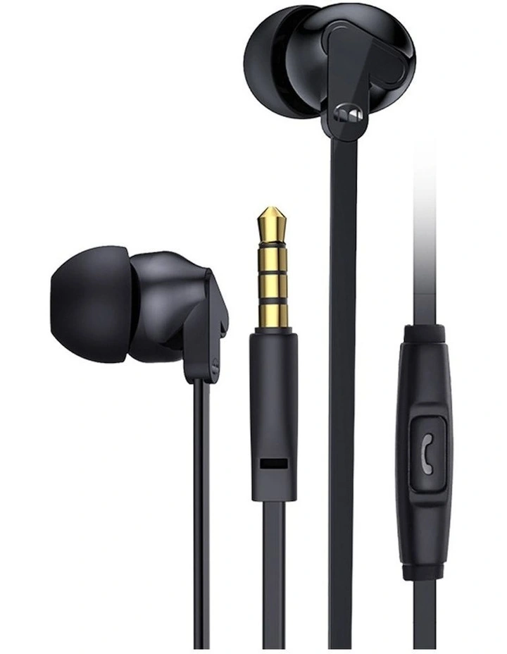 Monster Rave 1.2m V1 Wired In Ear Headphones in Black image 4