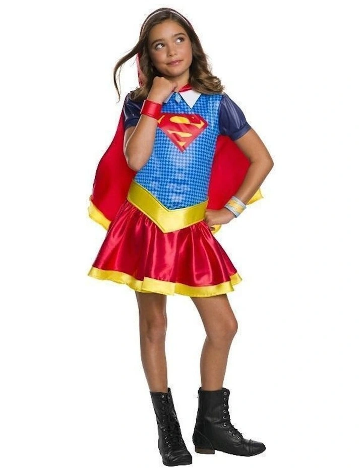 Rubie's Costume DC Super Hero Girls – Costume Supergirl Taglia M Per Bambine