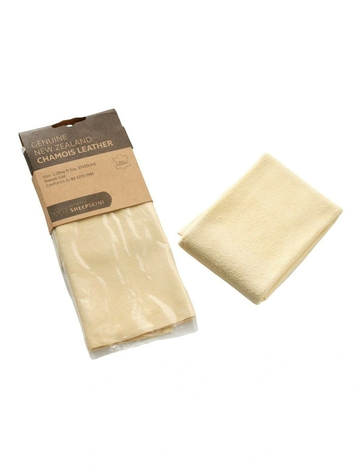 Genuine New Zealand Chamois Leather Cloth 37 x 555cm image 2