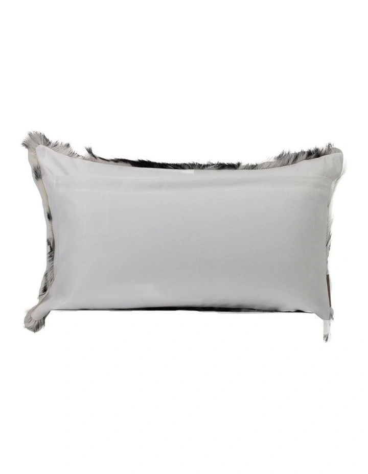 Goat Skin Cushion Cover 30x50cm in Multi image 2