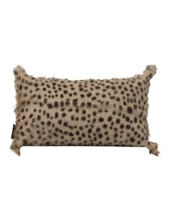 Goat Skin Cushion Cover 30x50cm in Multi
