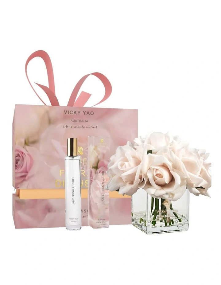 Natural Touch Pearl White Floral Art & Jasmine Magnolia Fragrance 50ml image 1