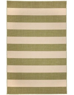 Polypropylene Outdoor Rug in Nyoma Lime