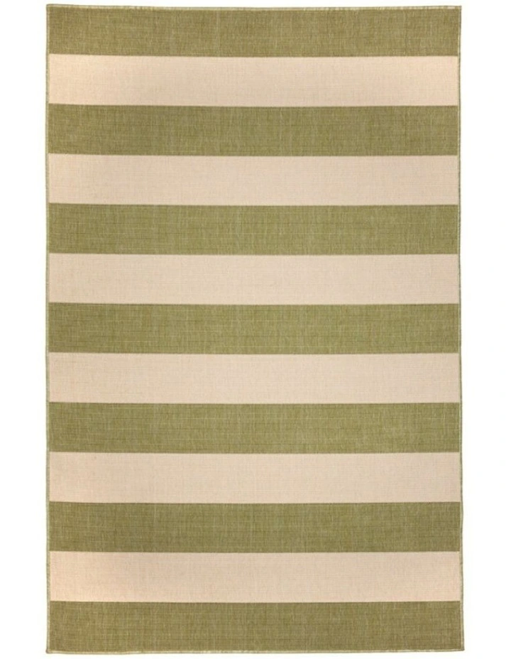 Polypropylene Outdoor Rug in Nyoma Lime image 1