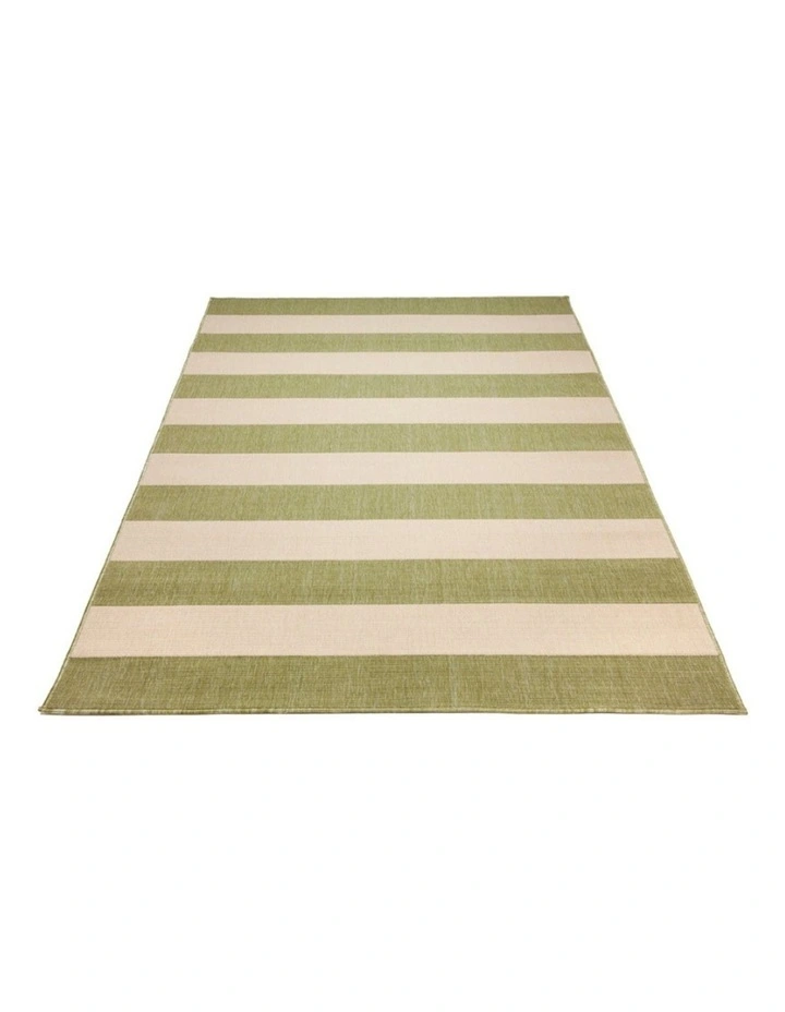 Polypropylene Outdoor Rug in Nyoma Lime image 4