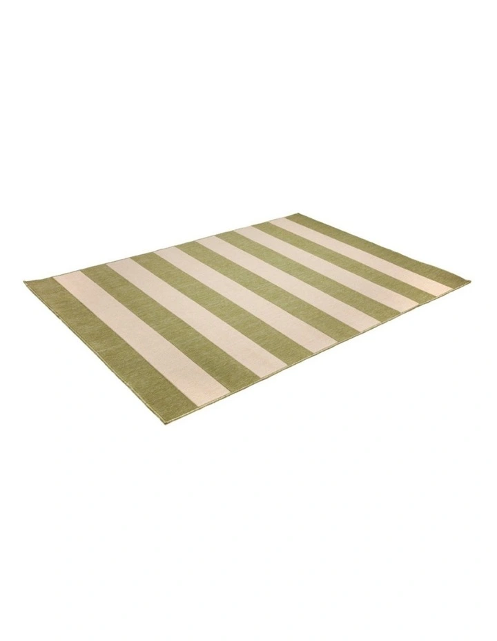Polypropylene Outdoor Rug in Nyoma Lime image 5