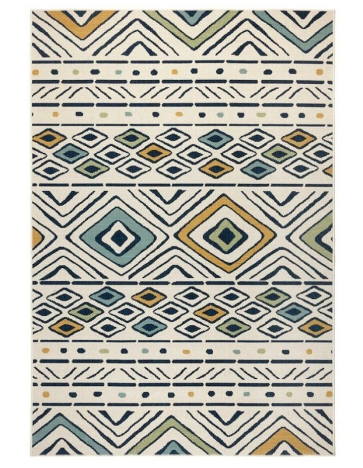 Mendoza Polypropylene Outdoor Rug in Cream image 1