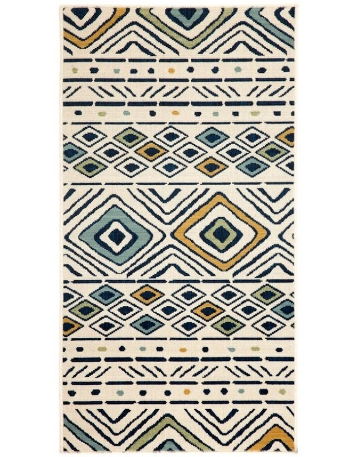 Mendoza Polypropylene Outdoor Rug in Cream image 6