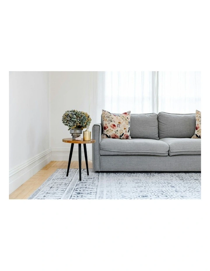 Nonslip Rug in Oran Grey image 6