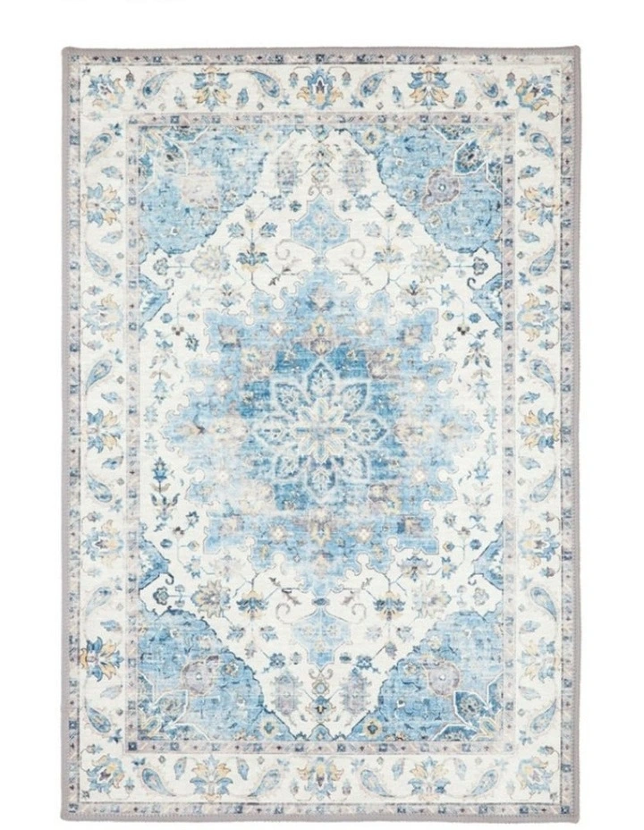 Nonslip Rug in Conrad Blue image 1