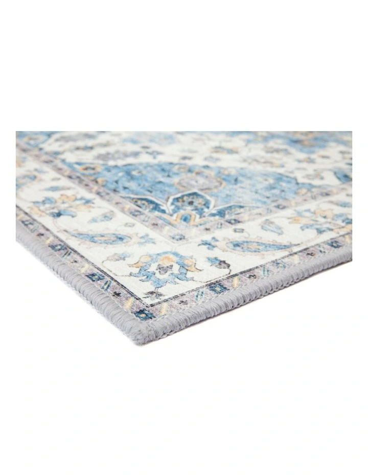Nonslip Rug in Conrad Blue image 3