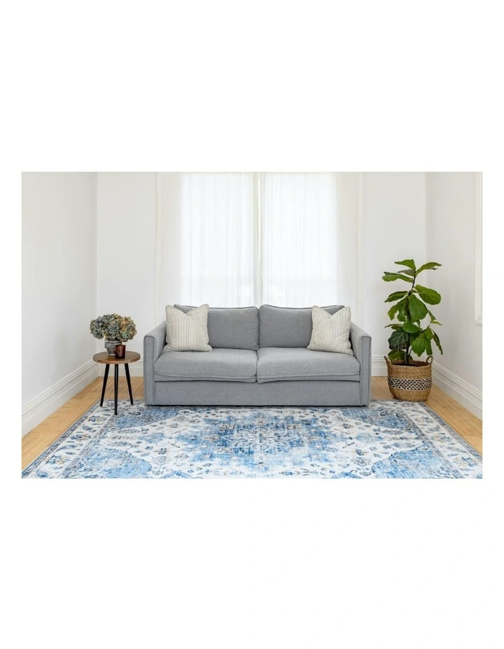 Nonslip Rug in Conrad Blue image 5