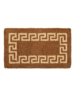 Athens Thick Coir Doormat in Brown