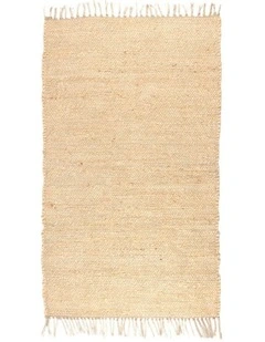 Chandan Jute Rug in Brown