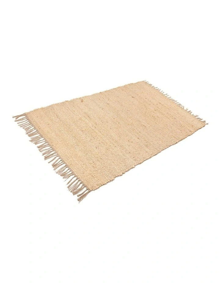 Chandan Jute Rug in Brown image 4