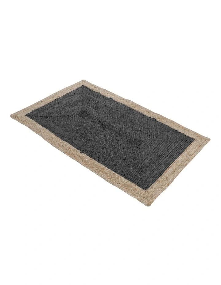 Phoenix Deep Jute Rug in Grey image 3