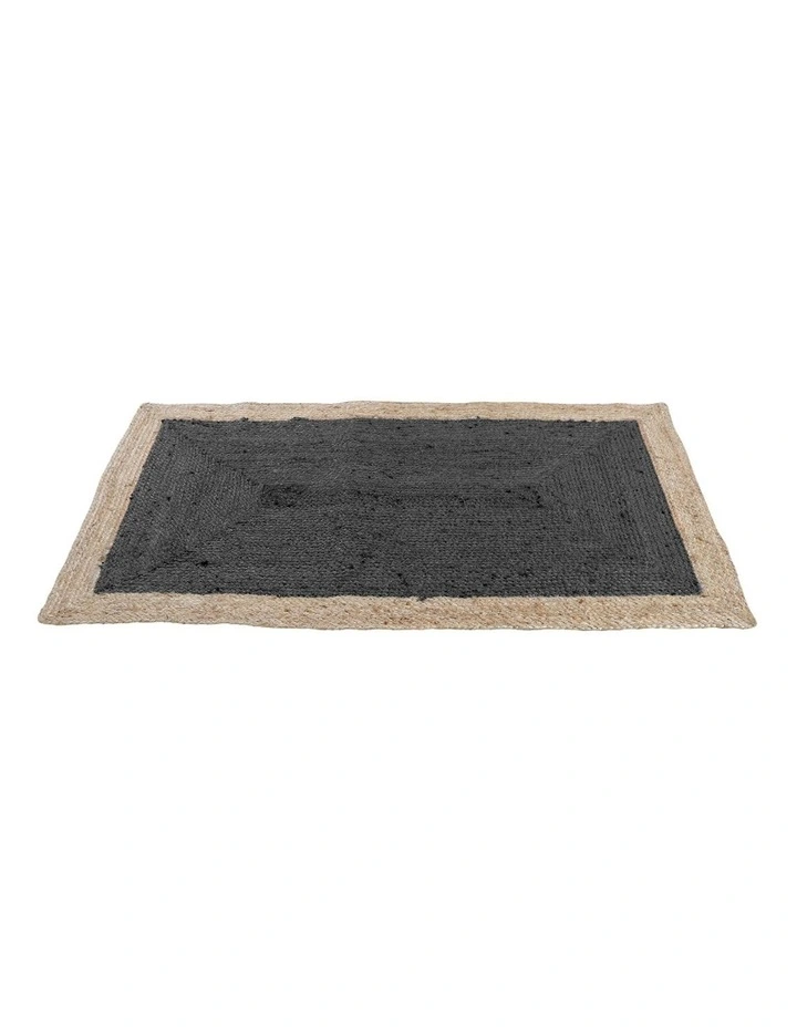 Phoenix Deep Jute Rug in Grey image 4