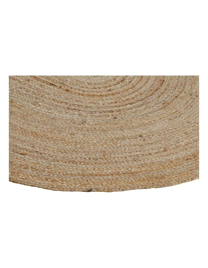 Phoenix Oval Jute Rug in Natural image 4