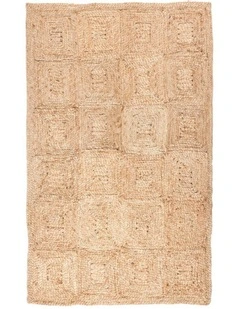 Rishra Handmade Jute Rug in Brown