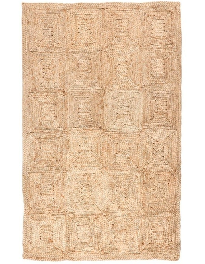 Rishra Handmade Jute Rug in Brown image 1