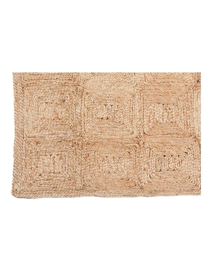 Rishra Handmade Jute Rug in Brown image 3