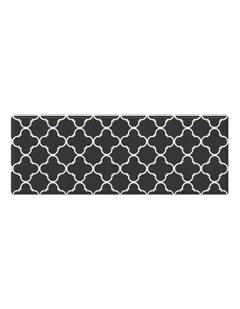 Renaissance Anti Fatigue Kitchen Mat in Black