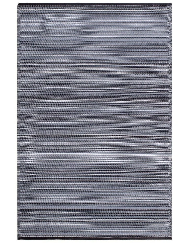 Cancun Recycled Plastic Rug in Midnight image 2