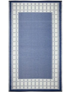 Europa Outdoor Rug in Midnight Blue