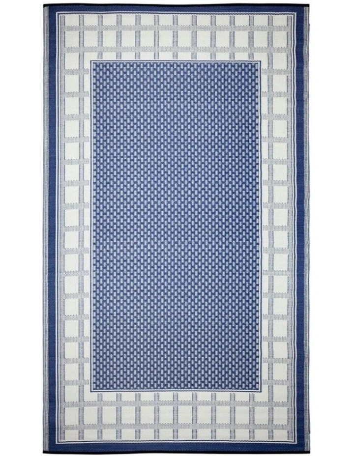 Europa Outdoor Rug in Midnight Blue image 1