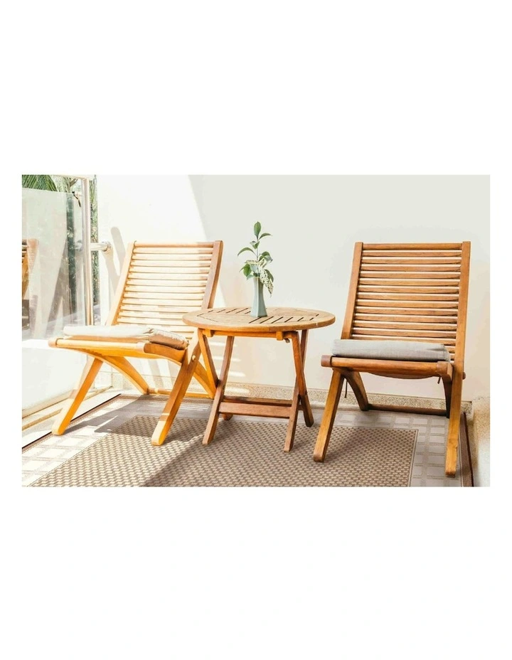 Europa Outdoor Rug in Chestnut Brown image 5