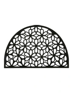 60X90CM PERISA HALF ROUND RUBBER DOORMAT