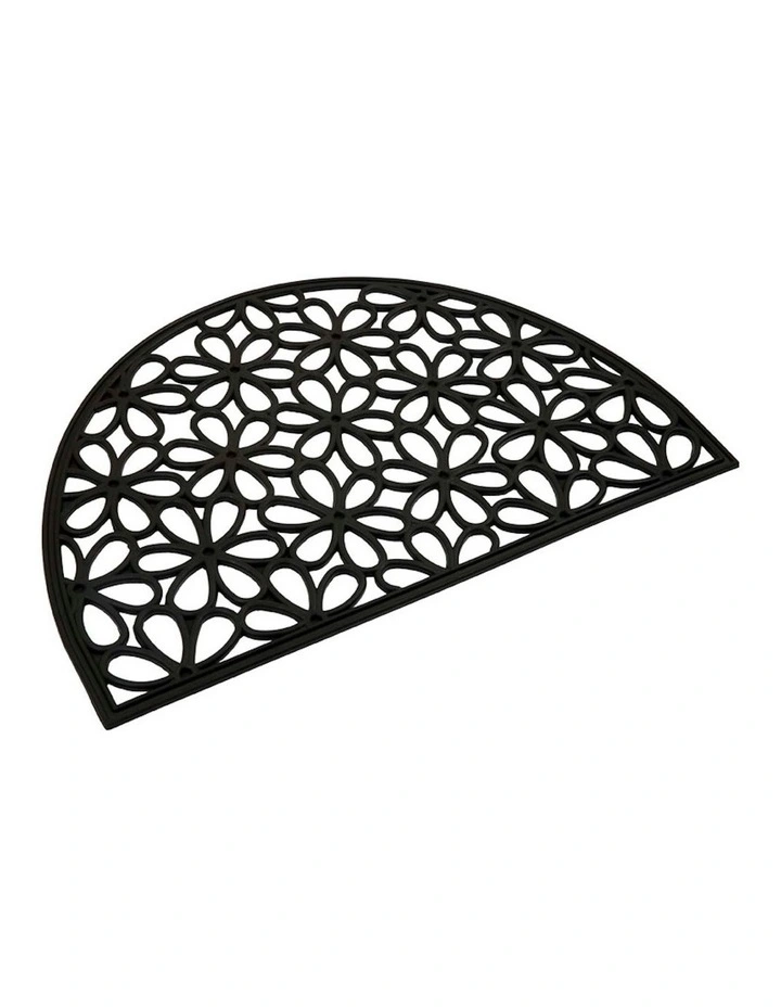 60X90CM PERISA HALF ROUND RUBBER DOORMAT image 2