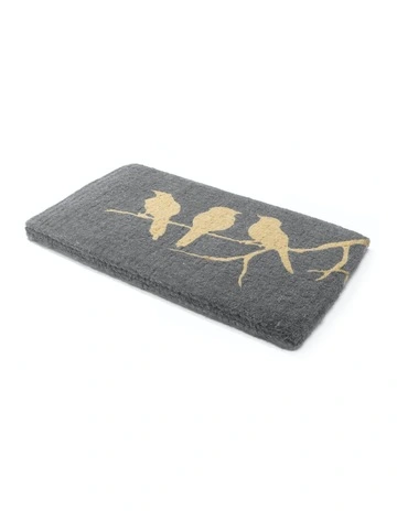 45x75cm Birds on Branch Coir Doormat